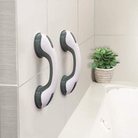 Barre d'appui de sécurité pour salle de bain YOTO, en plastique ABS, à ventouse, pour personnes handicapées, poignée de soutien, soins de santé, barre d'appui à ventouse pour personnes âgées