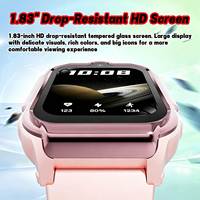 Montre connectée pour enfants VHB7 4G avec carte SIM, positionnement LBS+WIFI, appel vidéo, clôture géographique, mode classe, réveil, montre connectée pour enfants