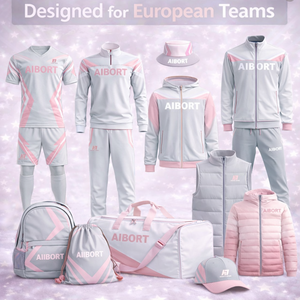 Tenue d'entraînement de football professionnelle Aolan : Ensemble personnalisé avec sac à dos, veste et pantalon pour équipe de soccer, antibactérien et à séchage rapide - Product Image 2