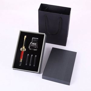 Custom High Quality Ballpoint <b>Pen</b> Set Multi-<b>Colored</b> Ink Replaceable Various Gift Boxes 1.0mm Writing Width Made Metal Novelty - Product Image 5