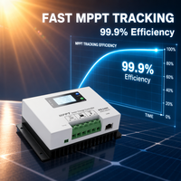 Controlador de Carga Solar MPPT YILIE 12V 24V 260W 520W, Regulador Automático para Baterías de LiFePO4, Gel y Plomo-Ácido, Venta al Por Mayor de Fábrica