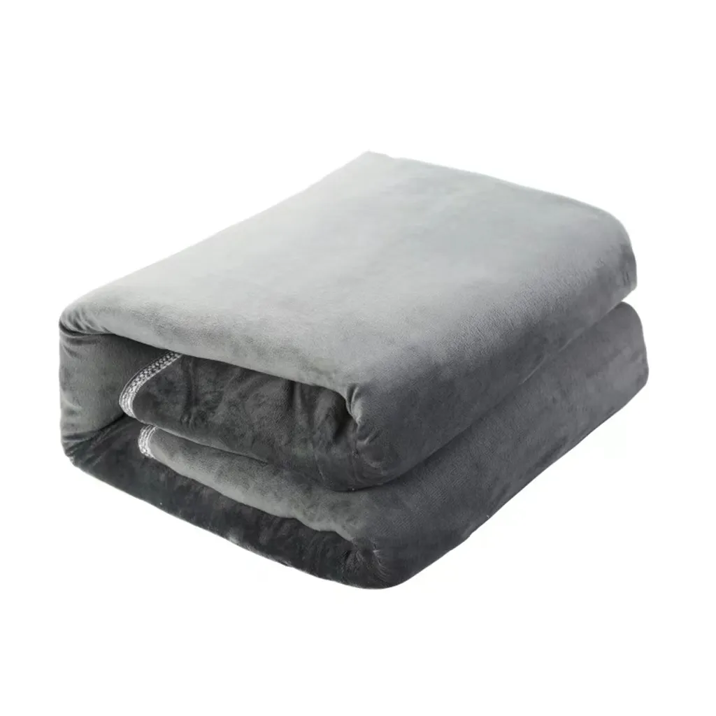 Cheap warm electric throw heated blanket for winter uk plug electric blanket heated king size household electric blank