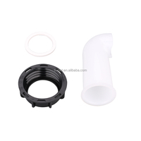 Adaptateur IBC Camlock S60x6F vers 2" BSP | Joint Pivotant Plastique Grade Alimentaire pour Liquides