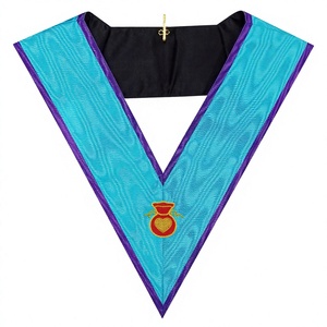 Memphis Misraim Rite Collier d'officier hospitalier Regalia maçonnique hospitalier pour l'utilisation de vêtements - Product Image 1