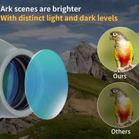 Binoculares 7x35 OEM de Fabricante, Telescopio de Baja Luminosidad de Largo Alcance para Observación de Vida Silvestre, Caza y Observación de Aves