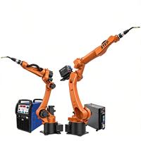 Vente Flash : Bras Robotisé de Soudage à 6 Axes, Charge Utile de 12 kg, Robot de Soudage Industriel, Portée du Bras de 1460 mm, Poste de Travail de Soudage