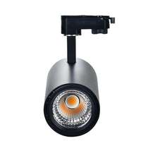 Lámpara LED COB de Doble Cabezal de Alto Lumen, Suspendida, para Tiendas, Iluminación Colgante, Foco Magnético para Rieles