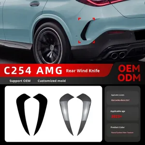 Pour <span class=keywords><strong>2023</strong></span> + <span class=keywords><strong>mercedes</strong></span>-benz <span class=keywords><strong>GLC</strong></span> <span class=keywords><strong>coupé</strong></span> C254 GLC260 300 AMG <span class=keywords><strong>nouveau</strong></span> pare-chocs arrière couteau à Air arrière Modification transfrontalière Applicable - Product Image 3