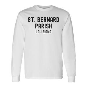 Camiseta de manga larga de St Bernard Parish Louisiana - Product Image 3