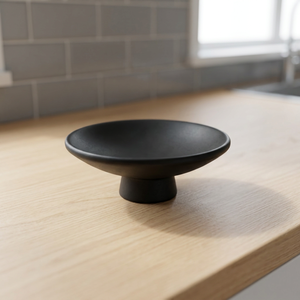 Pomo de Gabinete Katori Negro, Redondo de 38 mm, Tirador para Cajón de Muebles - Product Image 3