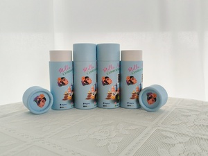 หลอดกระดาษคราฟท์สีขาวแบบดันขึ้น พิมพ์ลายได้ตามต้องการ บรรจุภัณฑ์รีไซเคิลได้ สำหรับผลิตภัณฑ์ความงามแบบสะอาด ครีมกันแดด ผลิตภัณฑ์ดูแลส่วนบุคคล และแท่งผลิตภัณฑ์แบบแข็ง - Product Image 2