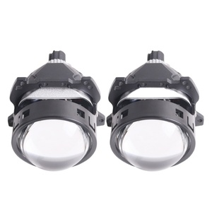 Sanvi Factory Wholesale S18 High Brightness Dual Laser 3inches 74w Refit Bi <b>Led</b> Headlights <b>Projector</b> Lens for Cars Motorcycle - Product Image 1