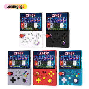 XF45V 4.5Inch Retro Handheld <b>Game</b> Console Open Source Linux 64G 18000+ <b>Games</b> Video <b>Game</b> Player for PS1 PSP RGB Hall Joystick - Product Image 1