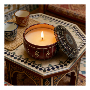 Envase de Lujo para Velas Personalizadas, Soporte Blanco Mate para Fragancias y Cera, Programa de Presentación de Muestras para Venta Minorista - Product Image 1