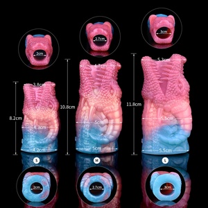 Anillo para Pene con Forma de Cabeza de Animal NNSX, Anillo Abierto para Agrandamiento del Pene, Masaje Vaginal y de Próstata, Anillo de Bloqueo de Esperma para Hombres - Product Image 6