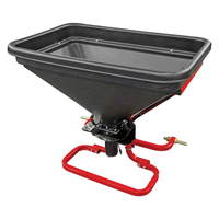 Haute qualité diffusion pelouse semoir jardin sel épandeur ATV attelage électrique engrais épandeur