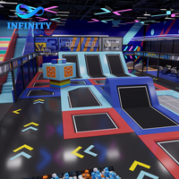 Aire de jeux urbaine moderne, équipement de sport et de divertissement interactif, jeux multiples personnalisés pour enfants et adultes, club sportif social et FEC