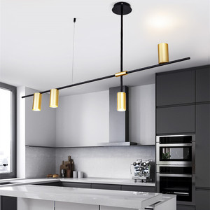 Luce di design moderno nordico luce di alta qualità semplice faretto per sala da pranzo soggiorno lampadario da Bar di lusso per sala da pranzo medio - Product Image 5