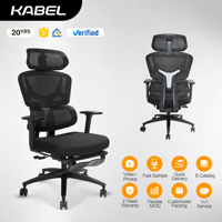 Chaise de bureau moderne à hauteur réglable Ergonomique Personnel Design traditionnel Pivotant pour le travail en salle de conférence