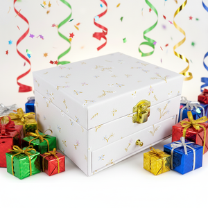 Caja de Música Giratoria Personalizada Yiyu, de Lujo y Ecológica, con Manivela, Caja de Joyería de MDF Personalizada con Canción, Regalo de Cumpleaños - Product Image 4