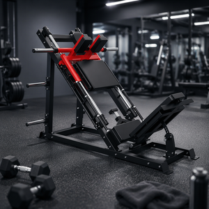 Machine de musculation multifonctionnelle 4-en-1 : Hack Squat, Leg Press, et autres exercices – Nouveau modèle professionnel <span class=keywords><strong>pour</strong></span> l'entraînement de force - Product Image 5