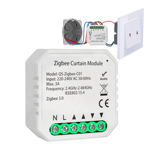 Công Tắc Rèm Thông Minh Tuya Zigbee Cho Màn Trập Cuộn Động Cơ Mù DIY Nhà Thông Minh Google Alexa Zigbee Sản Phẩm Nhà Thông Minh - Product Image 1