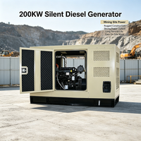 Générateur diesel électrique insonorisé Emean 40 kW 30 kW 50 kW 50 kVA Prix Générateur Diesel