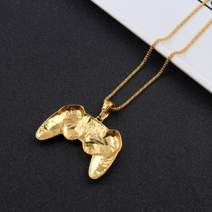 Collana con Ciondolo KABA Gioielli Trendy Hip Hop in Lega a Forma di Capitano da <span class=keywords><strong>Gaming</strong></span> - Product Image 3
