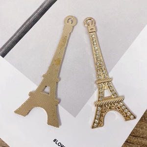 Grands charms en strass, charms tour, pendentifs en métal, accessoires DIY faits main pour la décoration de boîtes à trucs - Product Image 6