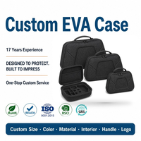 Étui rigide en EVA avec insert en mousse, résistant à l'eau, durable, design personnalisé, étui à outils en EVA, fermeture à glissière, protection rigide pour le rangement