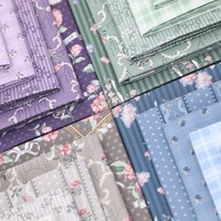 Tissu de décoration intérieure de haute qualité aux couleurs vives, tissu de style Fat Quarter, lot de tissus prédécoupés pour patchwork et quilts