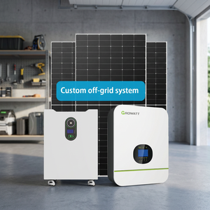 Sistema de Energía <span class=keywords><strong>Solar</strong></span> para el Hogar, Panel <span class=keywords><strong>Solar</strong></span> de 10kW con Batería, Kits Pequeños de 15kW, 12kW, 3000w, 30kW, Sistema <span class=keywords><strong>Solar</strong></span> Todo en Uno, Sistema Híbrido de 5Kwh - Product Image 1