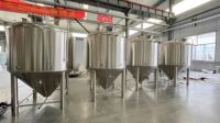 Équipement de fermenteur conique personnalisé diverses capacités en acier inoxydable 50L-8000L pour le brassage et la fermentation de la bière