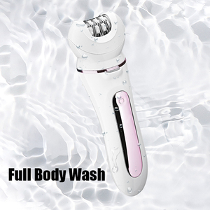 Épilateur pour femmes, rasoir corporel indolore et tondeuse rechargeable pour l'épilation du visage, du maillot, des bras, des jambes et des aisselles - Product Image 4