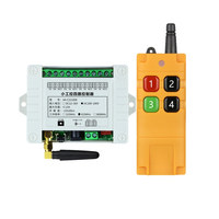 Module RF 433 MHz à code d'apprentissage automatique 1527, télécommande 4 boutons, antenne plastique, portée 100 m, pour la maison