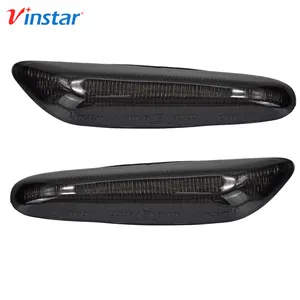 Vinstar E serisi E46 E90 E60 dinamik sıralı LED dönüş sinyalleri lamba side marker göstergeler tekrarlayıcılar BMW E serisi