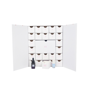 Vente en gros Boîte en carton de luxe blanche <span class=keywords><strong>pour</strong></span> calendrier de l'avent Conception imprimée de Noël personnalisée <span class=keywords><strong>pour</strong></span> Sushi Chewing-gum Autre usage - Product Image 6