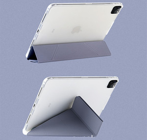 Custodia protettiva funzionale trasparente Tpu Y-fold Multi colori per Ipad Air 5 4 <span class=keywords><strong>Mini</strong></span> 6 8 ° 10.2 9.7 Pro 11 <span class=keywords><strong>13</strong></span> Cover - Product Image 5