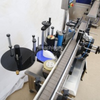 Machine d'étiquetage automatique pour bouteilles en verre et PET, applicateur d'étiquettes pour bouteilles rondes, machine d'étiquetage pour bouteilles cosmétiques, ligne d'emballage