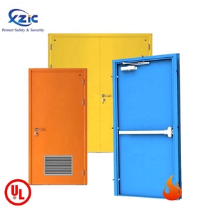 Commercial1-3 giờ thép chống cháy cửa kim loại chống cháy cửa thép cửa thoát hiểm cho bệnh viện trường học khách sạn - Product Image 2