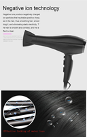 Sèche-cheveux professionnel de salon bon équipement de beauté de cheveux avec la fonction ionique