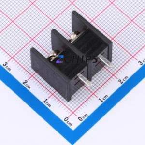 WJ55S-B-10.0-2P Barrier Terminal Block P=10mm Connector - Product Image 2
