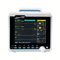Moniteur de signes vitaux SY-W003 avec imprimante thermique intégrée, appareil médical portable multiparamètres, ECG pour usage vétérinaire