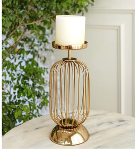 Portavelas de metal a granel para restaurantes Hermoso diseño Marco de metal Ideal para el hogar Iglesia Fiesta y decoración de eventos - Product Image 5