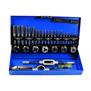 ชุดต๊าปและได 32 ชิ้น ขนาด M3-M12  ชุดเครื่องมือต๊าปเกลียวเหล็กแบบเมตริก - Product Image 6
