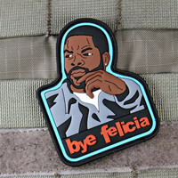 Patch en caoutchouc PVC personnalisé 2D 3D Patch en caoutchouc PVC Patch en PVC souple pour vêtements