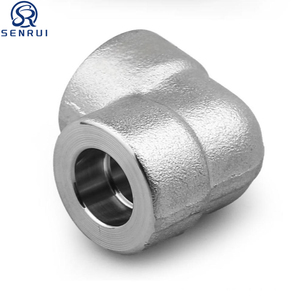 Raccord de tuyauterie coudé à 90 degrés à souder par emmanchement, résistant à la corrosion, SW 6000LB SS304 316L, DN6 à DN80, pour pipeline ultra haute pression - Product Image 6