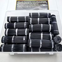 Bâton de colle à la kératine italienne Comblinees professionnel - 1 mm 7 cm, outil adhésif fin et léger en forme de tige pour extensions de cheveux OEM