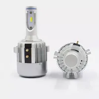 Ampoules de phares LED H7 80W 10000lm 6000K Blanc Kit de conversion de phares de voiture pour VW Golf GTI Amélioration des feux antibrouillard