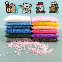 New 2.6mm Fuse Beads Kit High Fusion Consistency Rich Colors DIY Flat Toys for Kids Parent Activity Home Craft Gift Fuse Beads